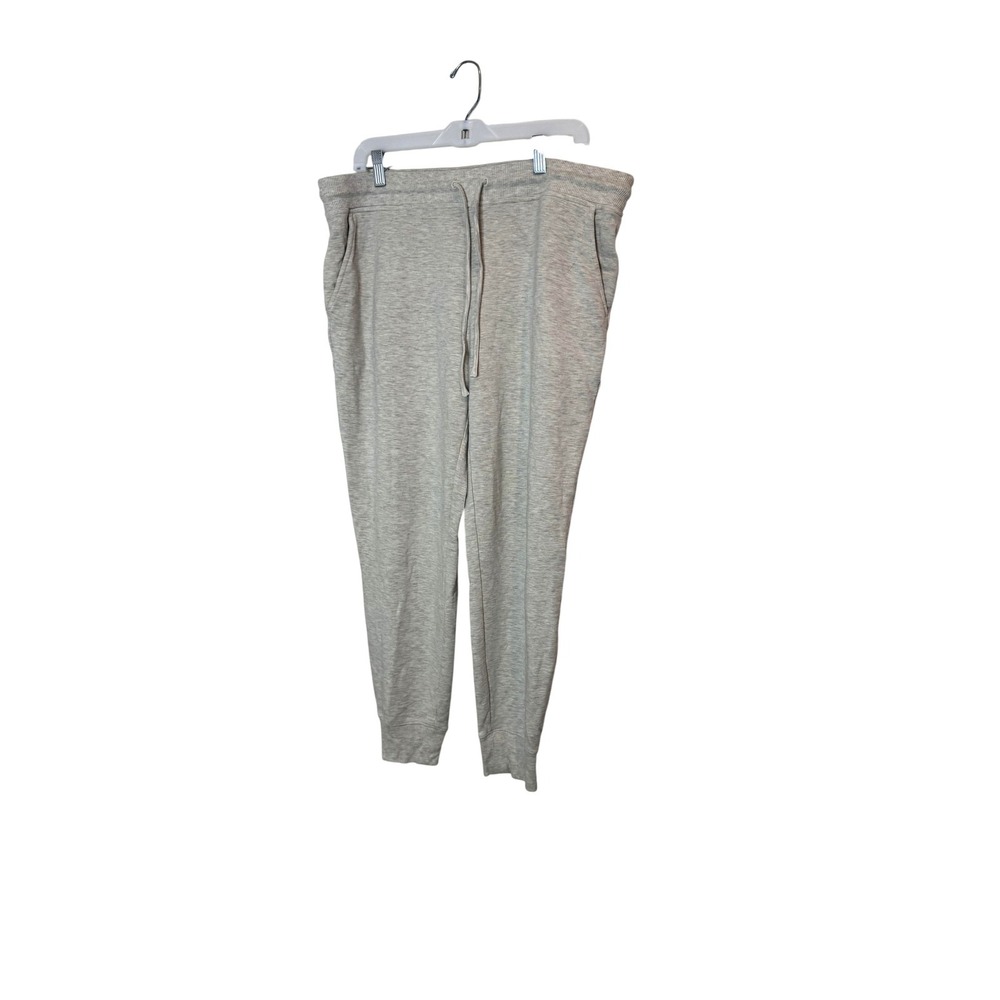 Vineyard Vines Jogger Sweatpants Womens‎ Large Gray Fleece Lounge Drawstring